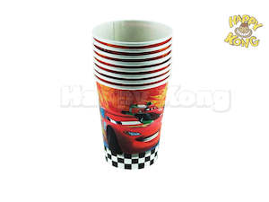 Disney official Cars 2 party Cup pack of 8