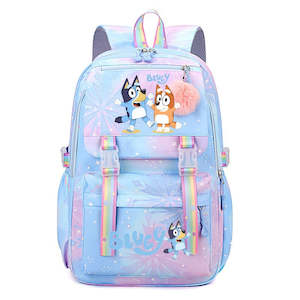 Bluey Backpack bag, school bag - Spacious, Comfy, and Full of Pockets!