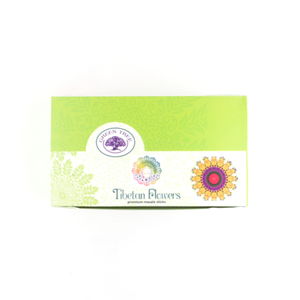 Tibetan Flowers (Box of 12) Happy Medium