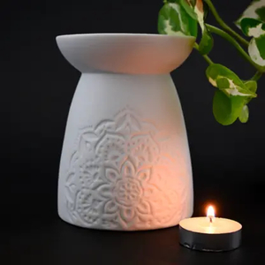 Mandala Oil Burner Happy Medium