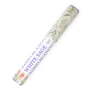 Products: HEM White Sage Incense Sticks Happy Medium