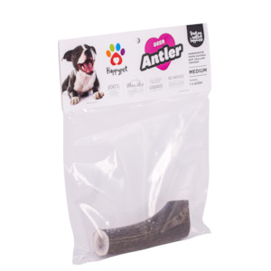 Deer Antler: Medium Deer Antler - Dog Treat/Chew