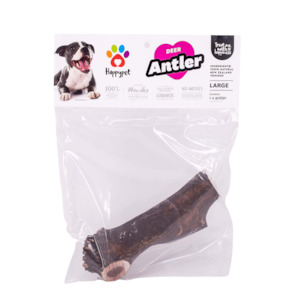 Deer Antler: Large Deer Antler - Dog Treat/Chew