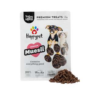 Cat Treats: Venison Muesli 210g - Dog/Cat Treat and Meal Topper