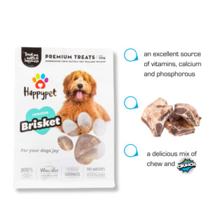 Dog Chews: Venison Brisket - Dog Chew Bones