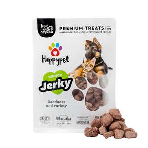 Cat Treats: Venison Jerky - Cat and Dog Treat
