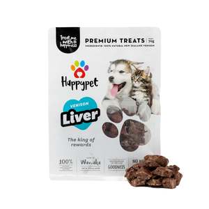 Cat Treats: Venison Liver - Cat and Dog Treat