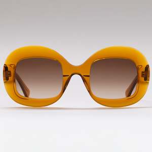Acetate Prescription Ready: DISCERNMENT BURNT ORANGE