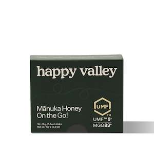 Manuka On The Go Honey Sticks: Honey Packets - On the Go UMF 5+ Manuka Honey Sticks