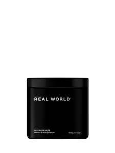 Skin Care: Mānuka & Rose Geranium Bath Salts - Real World