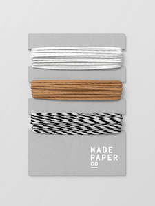 Gift Cards Stationary: Twine 3pk - Made Paper Co