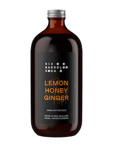 Honey, Lemon + Ginger Syrup - Six Barrel Soda Company
