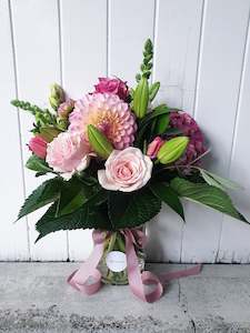 Get Well Soon: Beautiful Posy Vase - Pink
