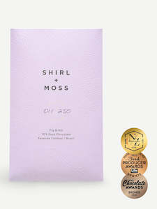CHOCOLATE Fig & Nib 70% Dark Chocolate Bar - Shirl + Moss