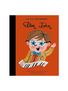 Little People Big Dreams Book - Elton John