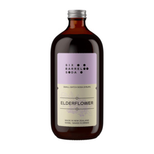 Gifts Under 20: Elderflower Soda Syrup  - Six Barrel Soda