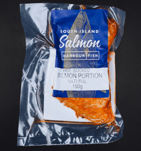 Products: Hot Smoked Salmon Portions 150g