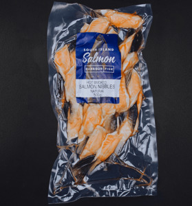 Products: Smoked Salmon Nibbles 500g