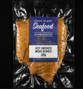 Products: Hot Smoked Moki Fillets 200g