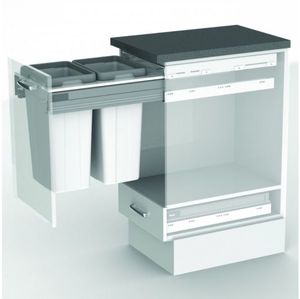 Products: Tekno Bin 506 x 368 2 x 18L - Hardware & Handles NZ