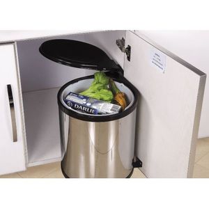 Products: Swing Out Bin 1 x 14Litre SS - Hardware & Handles NZ