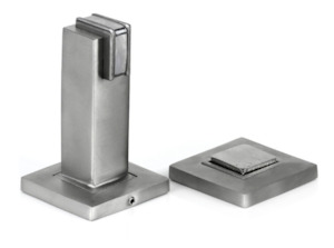 Brand Sylvan: Sylvan Magnetic Hold Back Square Stainless Steel Finish