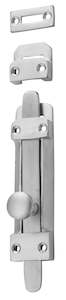 Brand Tradco: Tower Bolt Satin Chrome H118xW32mm