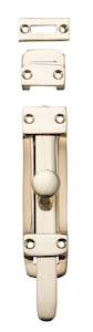Tower Bolt Polished Brass H118xW32mm