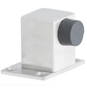 Brand Miles Nelson: MILES NELSON DOOR STOP SQUARE FLOOR MOUNT STAINLESS STEEL