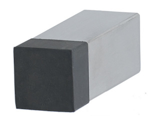 MILES NELSON DOOR STOP SQUARE WALL MOUNT STAINLESS STEEL