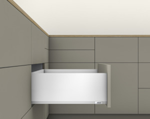 Blum Merivobox Kitset Pull Out - Pure -E Height 209mm ( E Pure ) - 40kg & 70kg L&hellip;