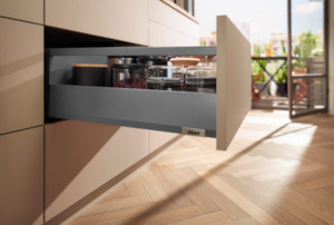 Blum Merivobox Kitset Pull-out - Single Gallery E Height 209mm (M + gallery) - 4&hellip;