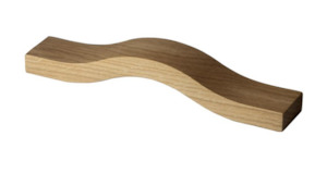 Kitchen Handles: Archant Heritage Rosso Handle Oak Dark Brown & Lacquer - Available in 3 Sizes : 160mm ,320mm & 960mm