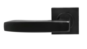 Windsor Premium NZ Futura Elite - Corbel Passage Set - Matt Black ,Brushed Nicke&hellip;