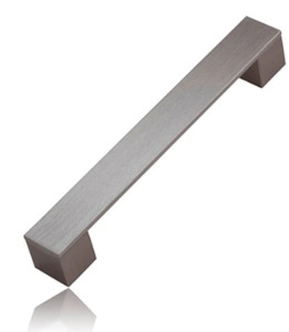 Kitchen Handles: Mardeco 4420 Livo Kitchen Cabinet Handle Finish Brushed Matt Nickel Available In 7 Sizes : 128mm ,160mm ,192mm ,224mm ,256mm ,320mm ,448mm