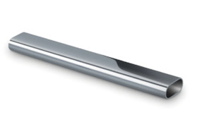 Kitchen Handles: Lohala OVAL WARDROBE RAIL Chrome, Anodised Aluminum, Matt Black, matt Nickel  LENGTH : 3MTR ,HEIGHT : 30mm ,WIDTH : 15mm