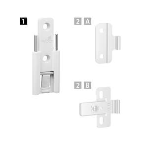 Hettich Germany WingLine L Bifold, Hinges - Centre Hinge, 2 part and Heavy