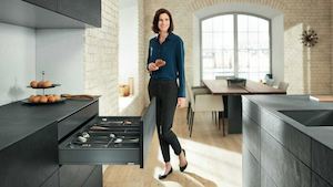 Blum LEGRABOX pure complete set drawer Length 500mm Height 80mm - 257mm ( 5 Options) 40kg