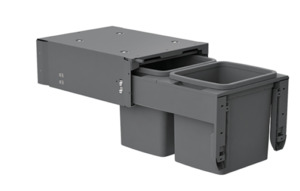 Hideaway Waste Bin Hideaway Concelo CR215D - Dark Grey