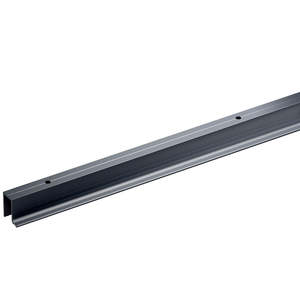 Brand Hettich: Hettich Germany Runner Profile WingLine L, 2400 mm, Powder Coated, White and Anthracite