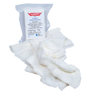First Aid Supplies: Military Style Trauma Absorbent Gauze Z / S Fold style compressed