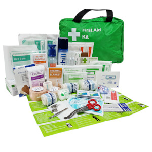 First Aid Kits: Large Sports First Aid Kit in Soft Pack Carry Bag