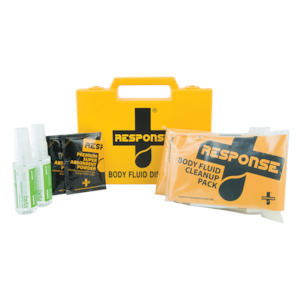 First Aid Kits: Incident Response Body Fluid Clean Up Kit