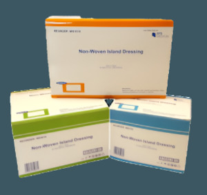Bulk Non Woven Island Dressings  - Variety of sizes
