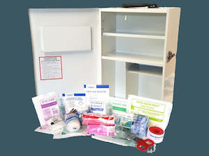 Industrial First Aid Kits: Portrait Heavy Duty Metal First Aid Cabinet (up to 25 Person)