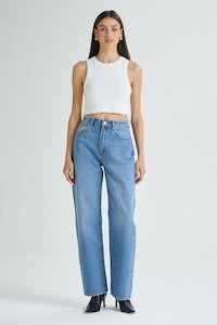 A Brand: A Carrie Jean - Mid Vintage Blue
