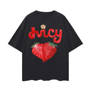 Juicy Oversize Tee - Black Beauty