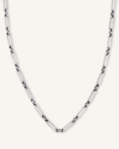 Necklaces 1: Multilink Necklace - Silver J529
