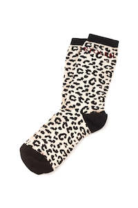 Gifts For Him: Bad Cat Sock - Leopard
