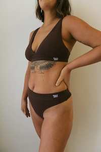 New To Sale: Thong - Coffee